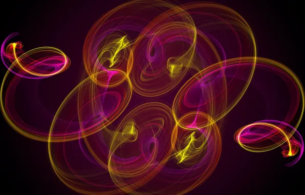 Light, line, pattern, fractal, the volume