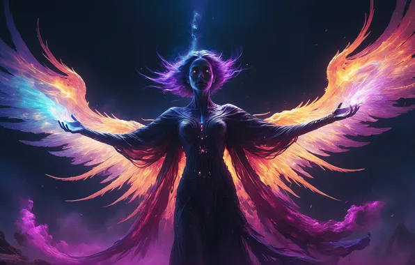 Look, girl, magic, MAG