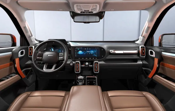 Picture interior, SUV, SUV, the interior of the car, Haval, Dargo