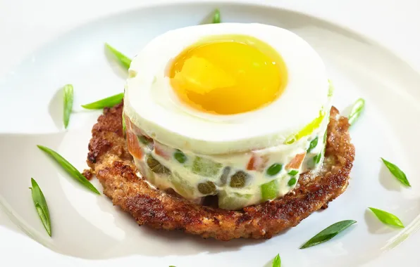 Picture egg, salad, Olivier