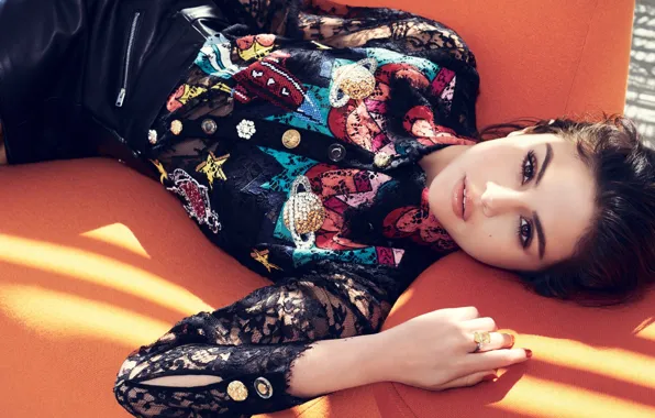 Look, pose, model, makeup, actress, hairstyle, singer, Selena Gomez