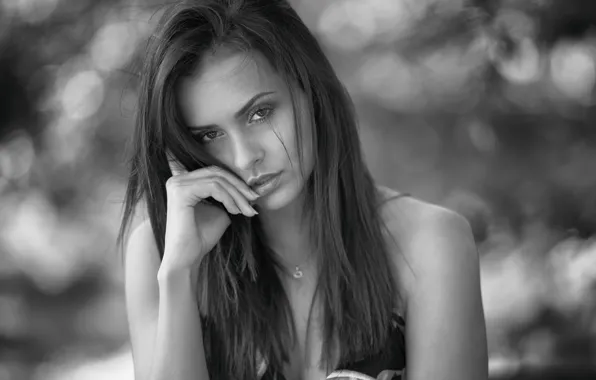 Picture girl, face, Martin Fuhrmann