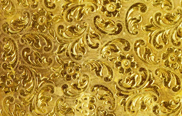Background, gold, pattern, texture, golden, background, pattern