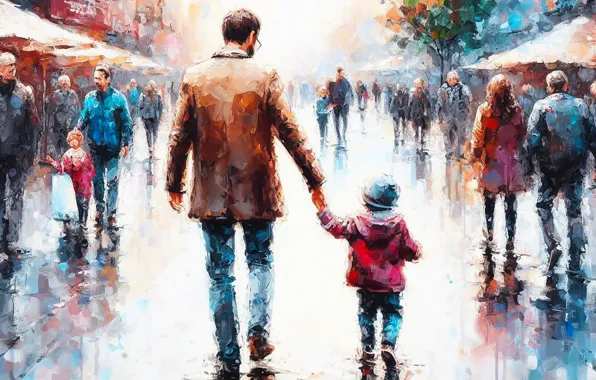 Oil, strokes, digital painting, imitation, AI art, neural network, digital painting, the art of artificial …