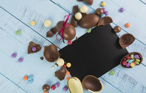 Chocolate, Candy, Eggs, Sweets