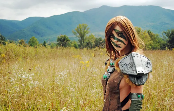 Warrior, cosplay, Women, The Elder Scrolls V: Skyrim, Cosplay, Eila, Aela, Huntress