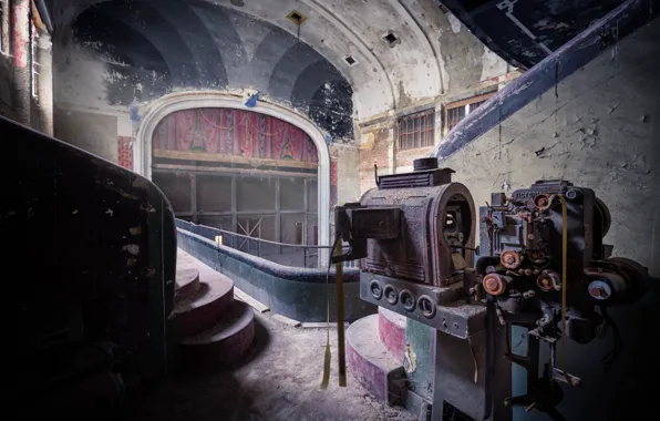 Theatre, hall, equipment