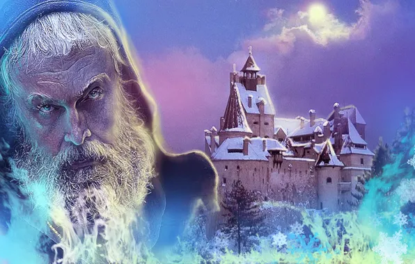 Fantasy, the sorcerer, the guardian, artist Sergey Sidenko