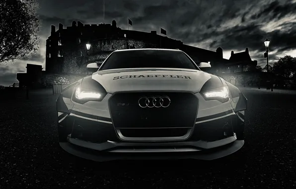 Audi, HDR, Clouds, Old, Castle, Game, Building, Trees
