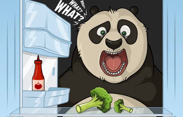 Humor, Panda, Style, Face, Bear, Art, Kung Fu Panda, Kung fu Panda