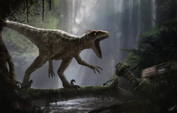 Forest, animal, dinosaur, (Jurassic Park), You Bred Raptors