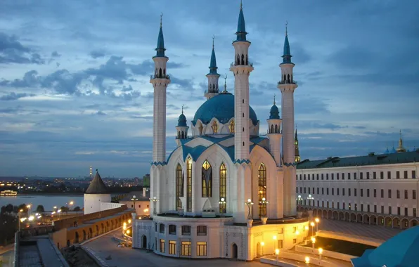Picture mosque, Kazan, Tatarstan, Kul Sharif