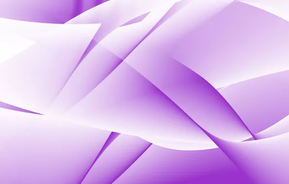 Picture White, Purple, Abstraction