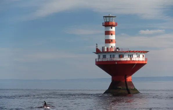 Picture lighthouse, Canada, Tadoussac