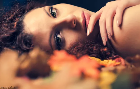 Picture eyes, look, girl, Antonio Girlando, Laura Sgarlato