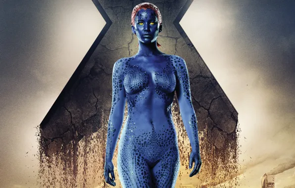 Picture Mystic, Jennifer Lawrence, X-Men:Days of Future Past, X-men:Days of future past