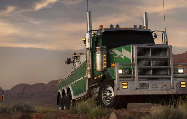 Transformers, Transformers 5: The Last Knight, Western Star 4900 SF, Onslaught