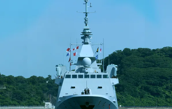 Frigate, Bretagne, French Navy, D 655