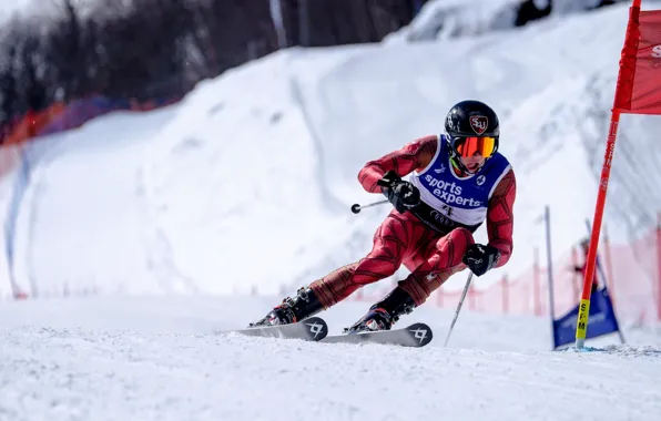 Picture sport, ski, slalom