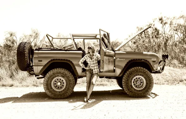 Off Road, Bronco, Girls, ford