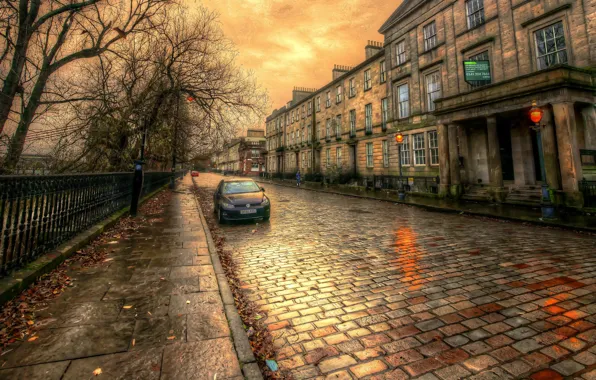 The city, Glasgow, Carlton Place