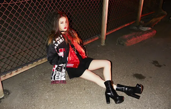 Girl, music, Asian, sexy, legs, South Korea, k-pop, 4Minute