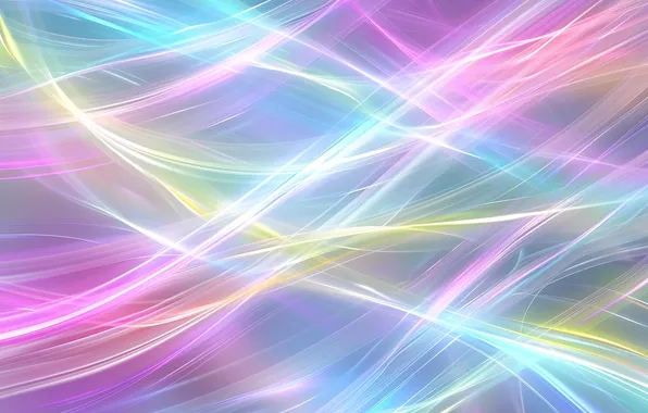 Line, abstraction, lights, glow, mother of pearl, abstract background, pastel colors, AI art