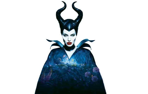 Angelina Jolie, Angelina Jolie, horns, Maleficent, Maleficent