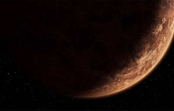 Wallpaper Star Wars, brown, stars, The Old Republic, planet, darkness