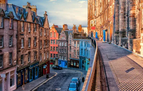 Street, home, Scotland, Edinburgh, West Bow Street