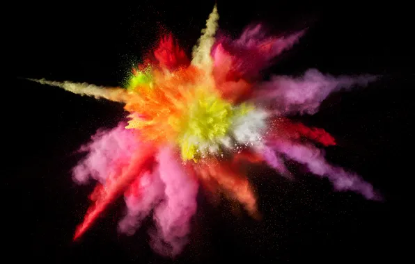 Apple, Mac os, macOS, Color Burst, 5K, An explosion of color