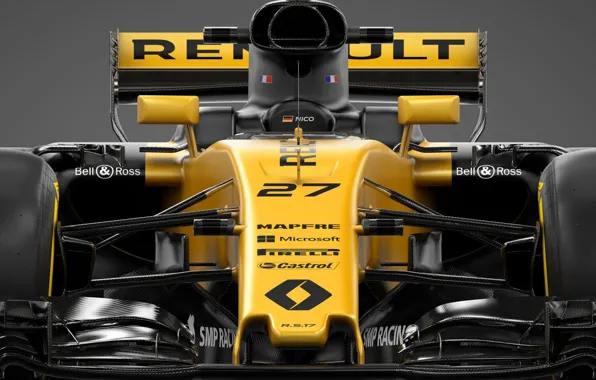 Formula 1, the car, Motorsport, 2017, Renault R.S.17
