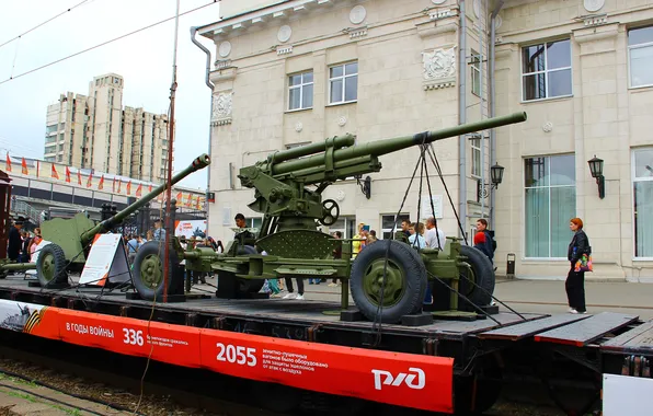 The Victory Day!, Volgograd, 2025, Railway station, Happy Victory Day!, Military echelon, Retro train, 85 …