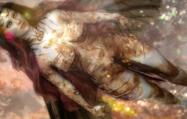 Girl, being, fantasy