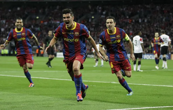 Goal, Barcelona, Champions League, champions league, Javi, barselona, uncle Bob, Villa