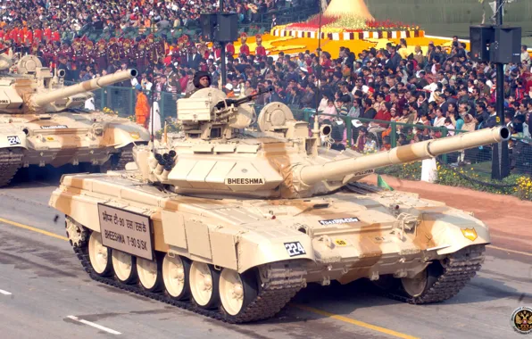 Tank, T-90, VS India