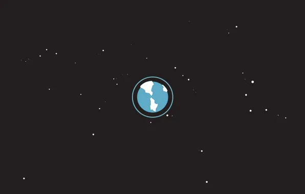 Picture space, stars, Earth, orbit, Earth