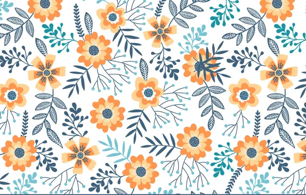 Picture background, texture, flowers
