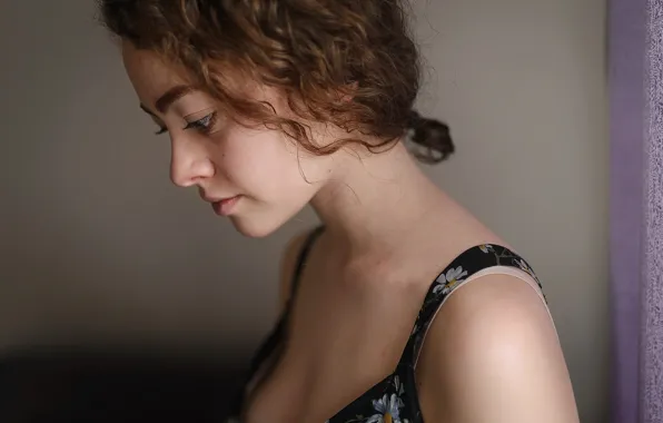 Profile, sponge, curls, Aleks Five, Katherine Becker