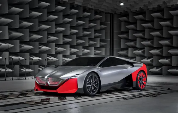 Coupe, BMW, 2019, Vision M NEXT Concept, acoustic anechoic chamber