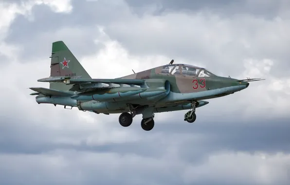 Picture weapons, the plane, Su-25