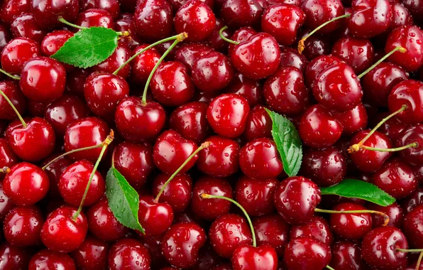 Picture berry, fresh, food, cherry, closeup, cherry background