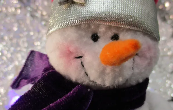 Picture macro, background, mood, new year, snowman