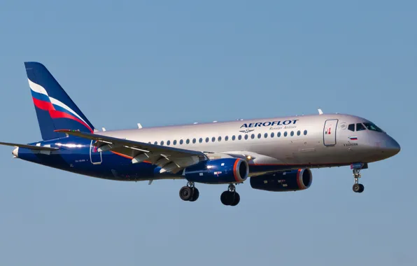 Picture Aeroflot, Sukhoi Superjet 100, 100-95B