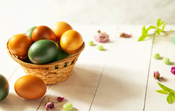 Holiday, egg, food, Easter, painted eggs