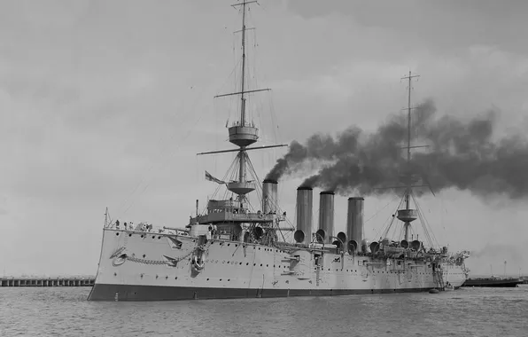 UK, armored cruiser, The Royal Navy, HMS Poverful