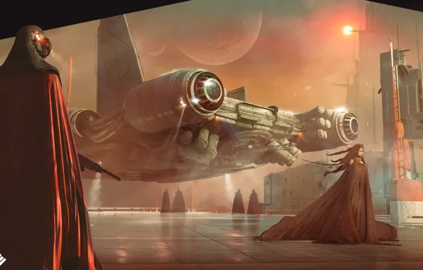 The city, Planet, Ship, Planet, Witch, City, Art, Art