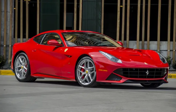 Picture Ferrari, red, Berlinetta, F12