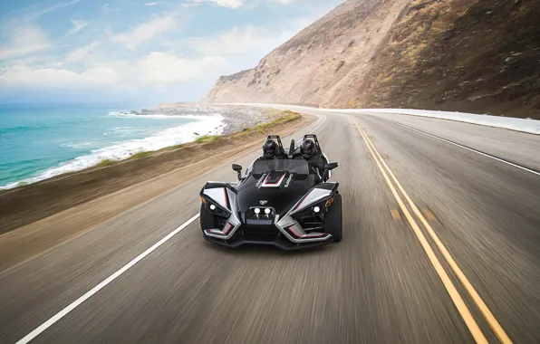 Beautiful, comfort, hi-tech, Polaris, Slingshot, technology, sporty, tricycle