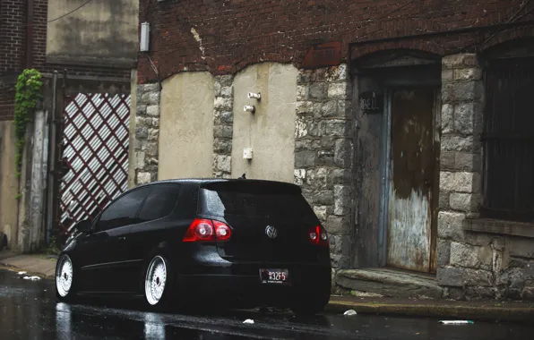 Black, volkswagen, black, Golf, golf, Volkswagen, MK5